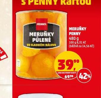 Penny Market Meruňky penny nabídka