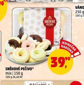 Penny Market Sněhové pečivo nabídka