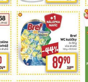 Billa Bref wc kuličky nabídka