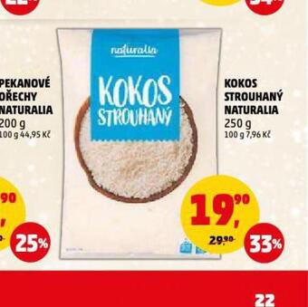 Penny Market Kokos strouhaný naturalia nabídka