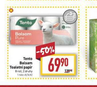 Billa Tento balsam toaletní papír nabídka