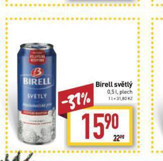 Billa Pivo birell nealko nabídka