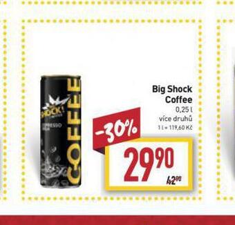 Billa Big shock coffee nabídka