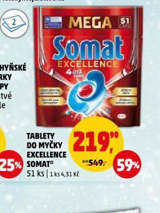 Penny Market Somat tablety do myčky nabídka
