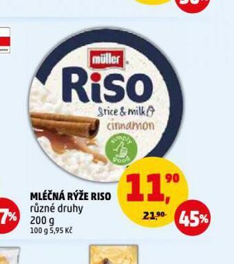 Penny Market Mléčná rýže riso nabídka