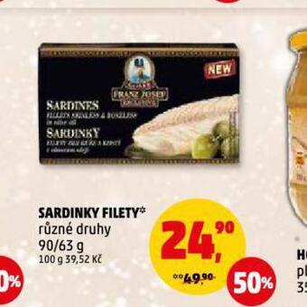 Penny Market Sardinky filety nabídka