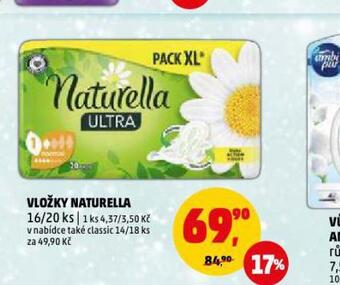 Penny Market Vložky naturella nabídka