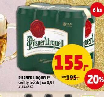 Penny Market Pivo pilsner urquell nabídka