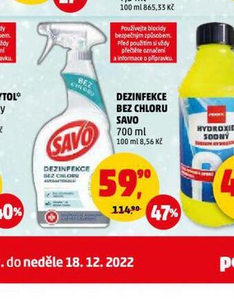 Penny Market Dezinfekce bez chloru savo nabídka