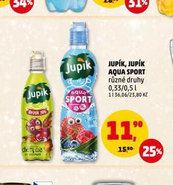 Penny Market Jupík, jupík aqua sport nabídka