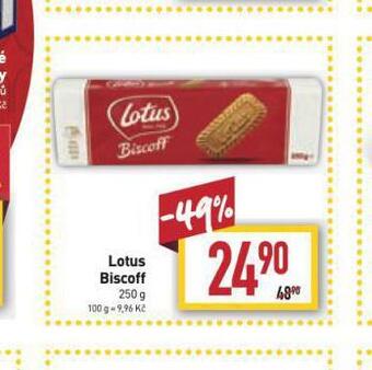Billa Lotus biscoff nabídka