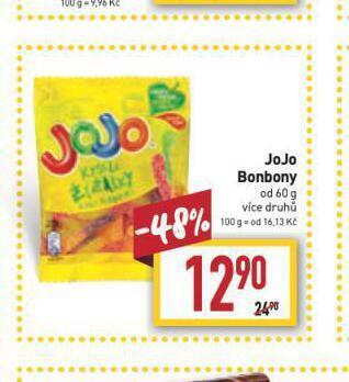 Billa Jojo bonbony nabídka