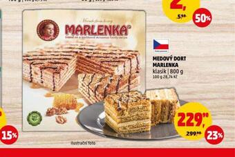 Medový dort marlenka