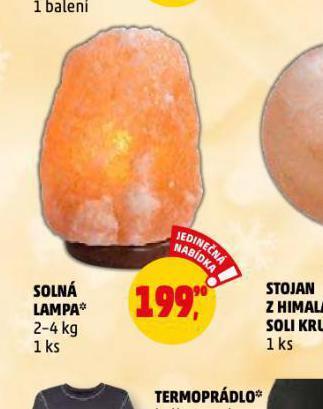 Penny Market Solná lampa nabídka