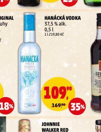 Penny Market Hanácká vodka nabídka