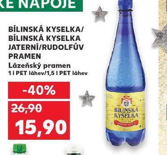 Kaufland Bílinská kyselka nabídka