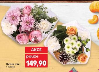 Kaufland Kytice mix nabídka