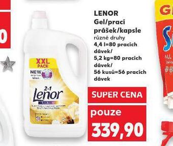 Kaufland Lenor prací prostředek nabídka