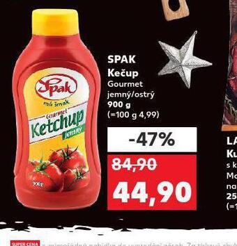 Kaufland Spak kečup nabídka