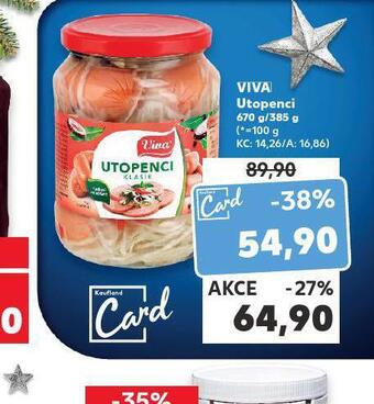 Kaufland Viva utopenci nabídka