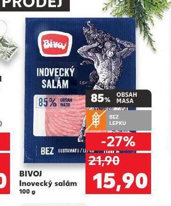 Kaufland Inovecký salám nabídka