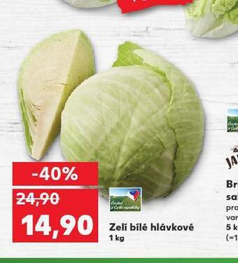 Kaufland Zelí bílé hlávkové nabídka
