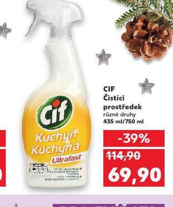 Kaufland Cif čistící prostředek nabídka