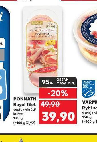 Kaufland Ponnath royal filet nabídka