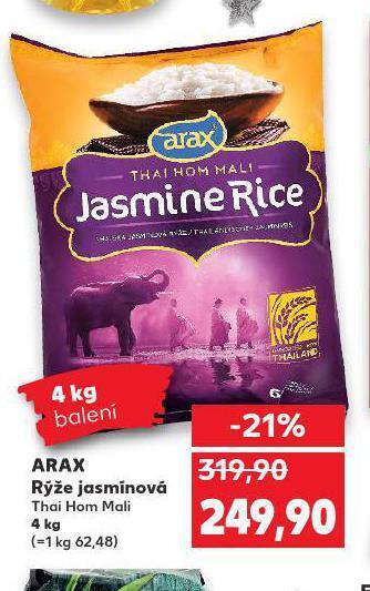 Kaufland Arax rýže jasmínová nabídka