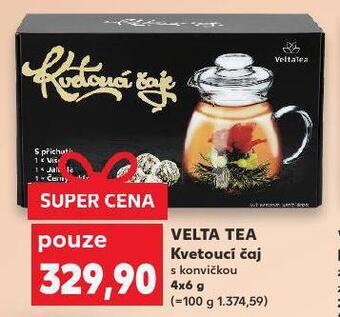Kaufland Velta tea kvetoucí čaj nabídka