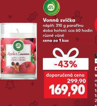 Kaufland Vonná svíčka nabídka