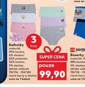 Kaufland Dívčí kalhotky nabídka