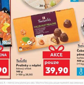 Kaufland Pralinky s náplní nabídka