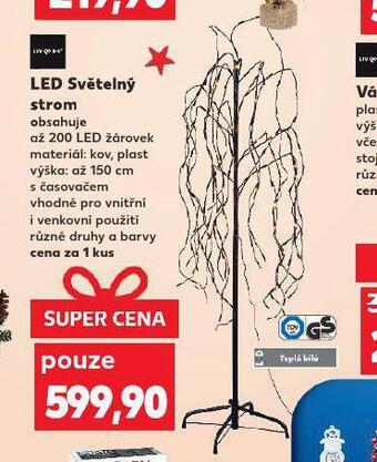 Kaufland Led světelný strom nabídka