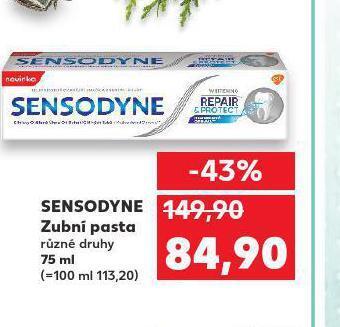 Kaufland Sensodyne zubní pasta nabídka