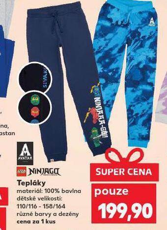 Kaufland Dětské tepláky nabídka