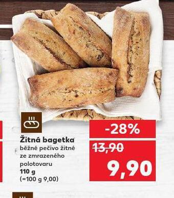 Kaufland Žitná bagetka nabídka