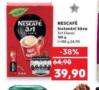 Kaufland Nescafé instantní káva nabídka