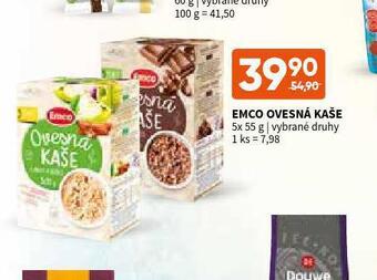 Terno Emco ovesná kaše nabídka