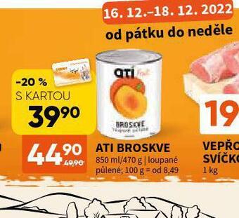 Terno Ati broskve nabídka
