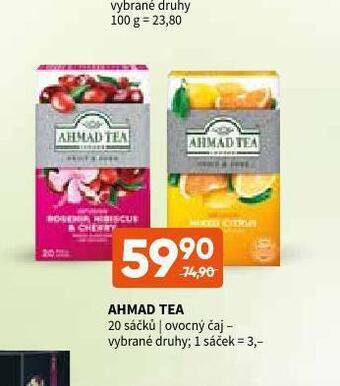 Terno Ahmad tea nabídka