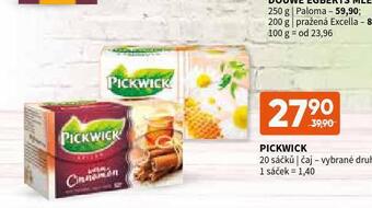 Terno Pickwick čaj nabídka