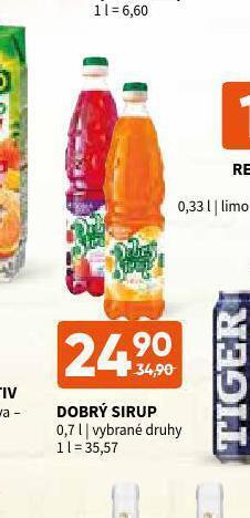 Terno Dobrý sirup nabídka