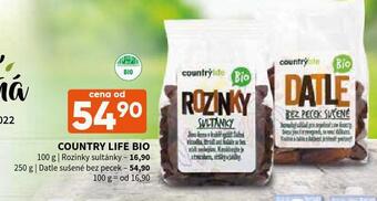 Terno Country life bio rozinky sultánky nabídka