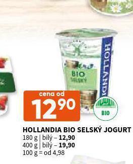 Terno Hollandia bio selský jogurt bílý nabídka