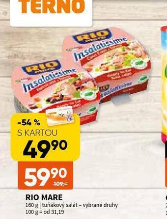 Terno Rio mare tuňákový salát nabídka