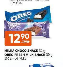 Terno Oreo fresh milk-snack nabídka