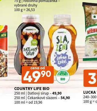 Terno Country life bio čekankové slazení nabídka