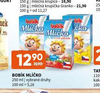 Terno Bobík mlíčko nabídka