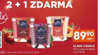Terno Glade candle nabídka